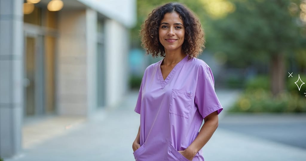 emergency funds for nurses nurse in purple
